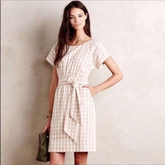 Anthropologie Dresses & Skirts - Anthro HD in Paris 2 Gingham Ribboned Dress